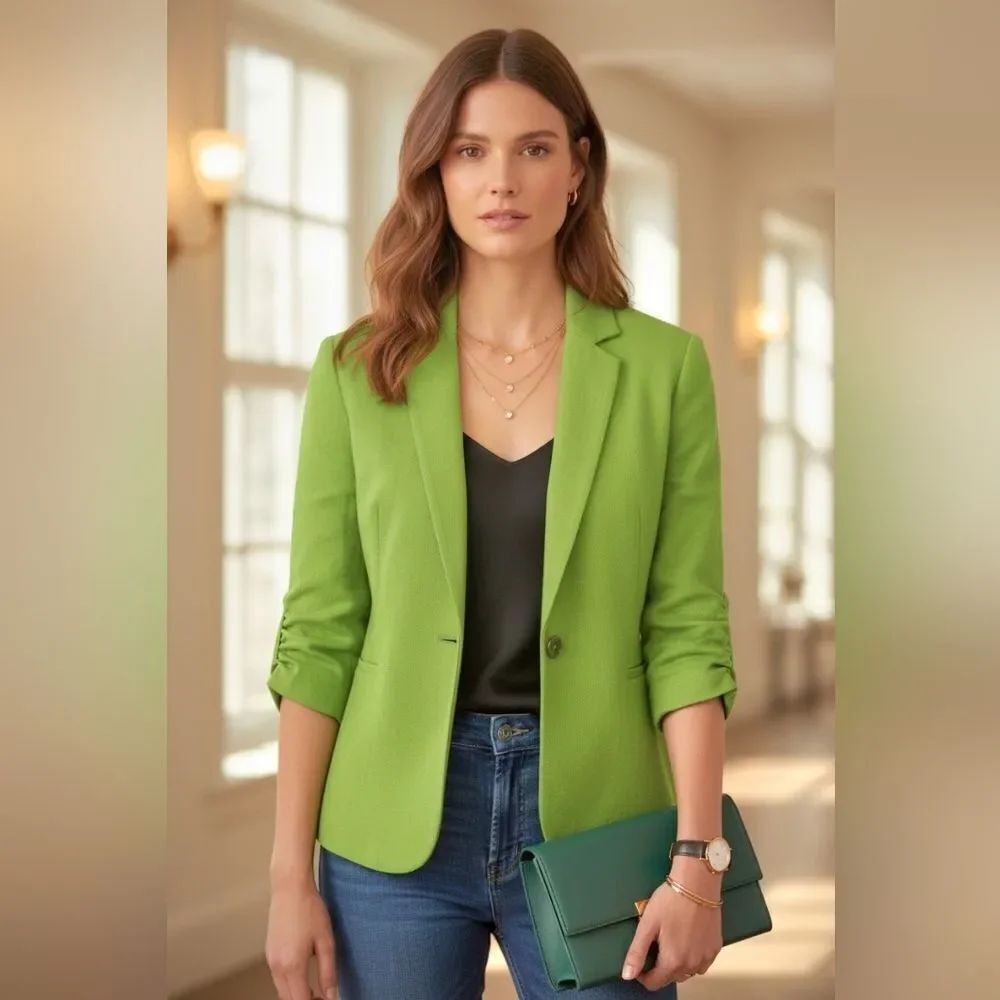 Women's Green Blazer